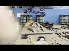 Intelligente Lasrobot System met Smart Vision en AI-algoritme Voor scheepswerf schip schip bulildi